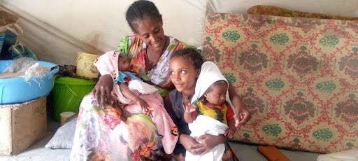 Ethiopian conflict: Lack of humanitarian aid increases the suffering for displaced mothers and children