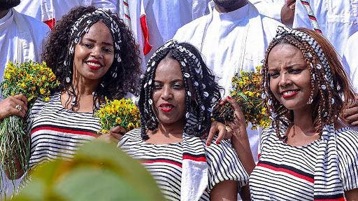 Oromo women at the center of the Irrecha festival 